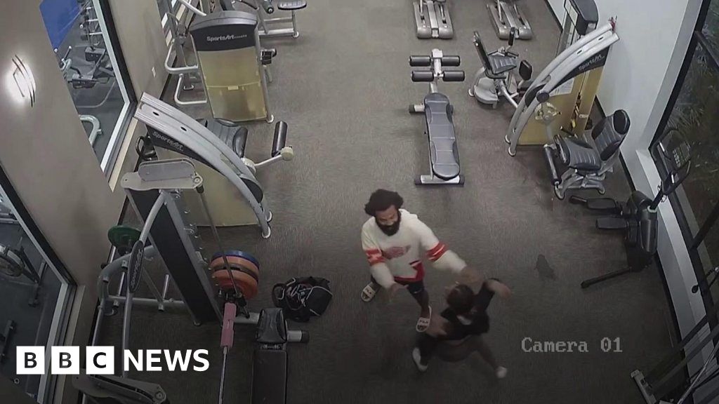 'Never give up': Woman fights off attacker in US gym