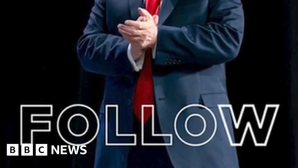 Donald Trump Joins Tiktok Rival Triller Bbc News 