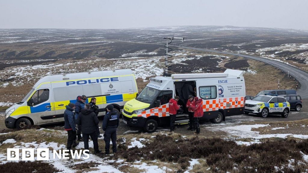 Moorland search for woman, 23, enters second day