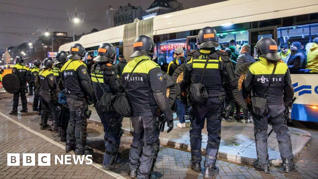 Four given jail terms for Amsterdam violence against football fans