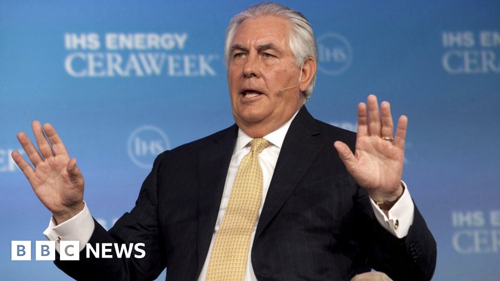 Trump Picks Exxon Chief Rex Tillerson For Secretary Of State - BBC News