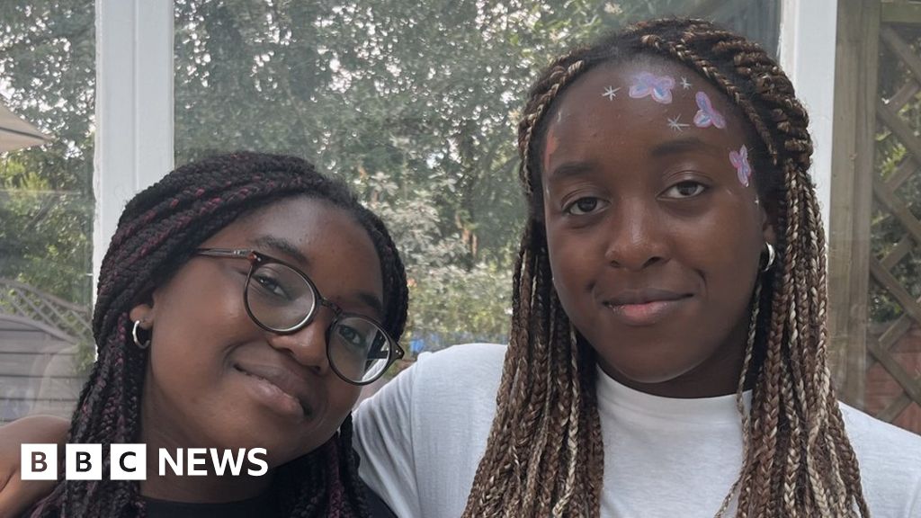 Disney helps Northampton sisters front girls' confidence videos - BBC News