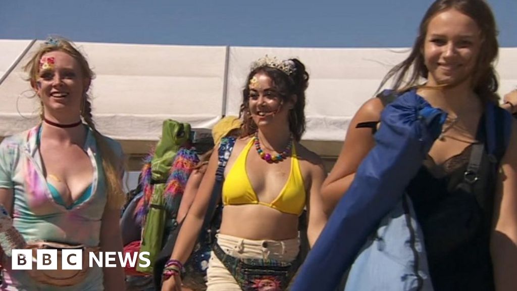UK heatwave: Boomtown festival-goers warned not to 'get beat by heat'