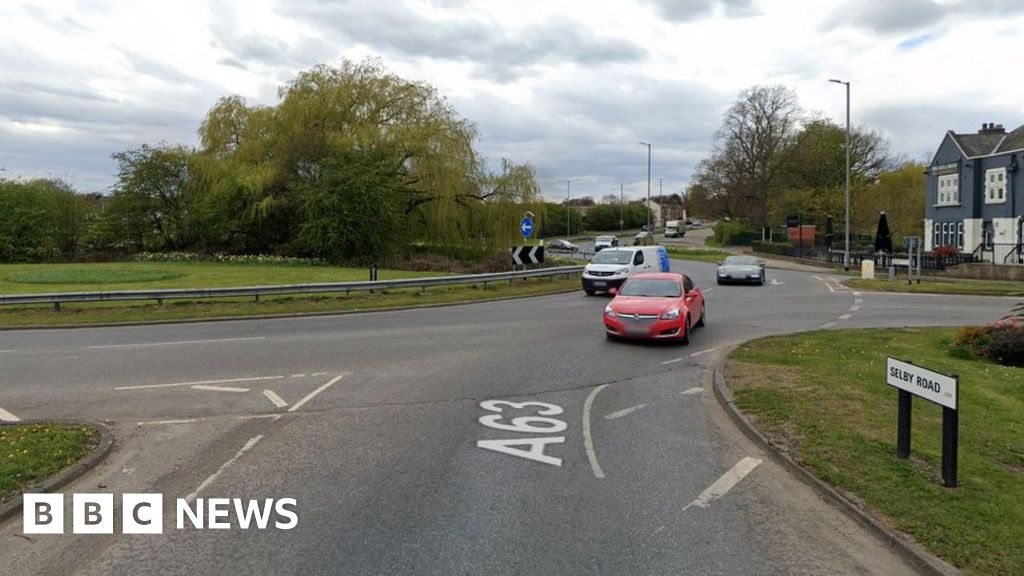 Garforth emergency road closure after burst water main causes