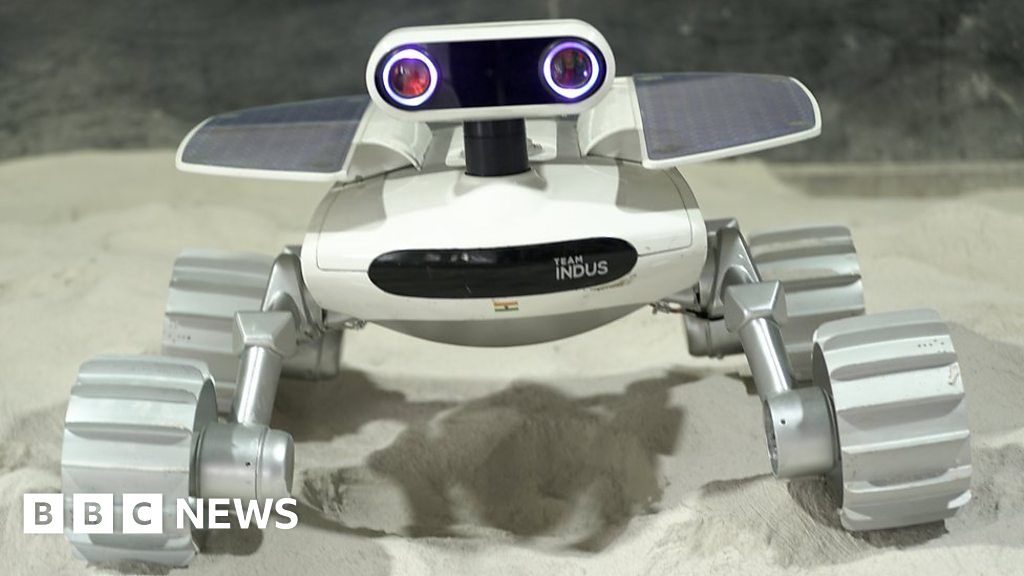 Will this rover succeed in exploring the Moon's surface? - BBC News