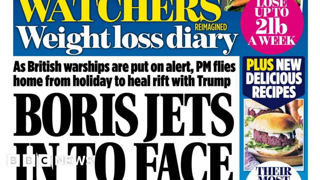 The Papers: 'PM jets in to Iran crisis' and 'SAS to Iraq' thumbnail