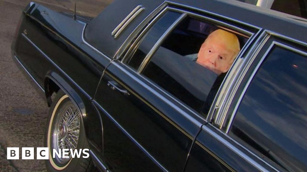 Donald Trump S Former Limo Owned By Gloucester Garage Bbc News