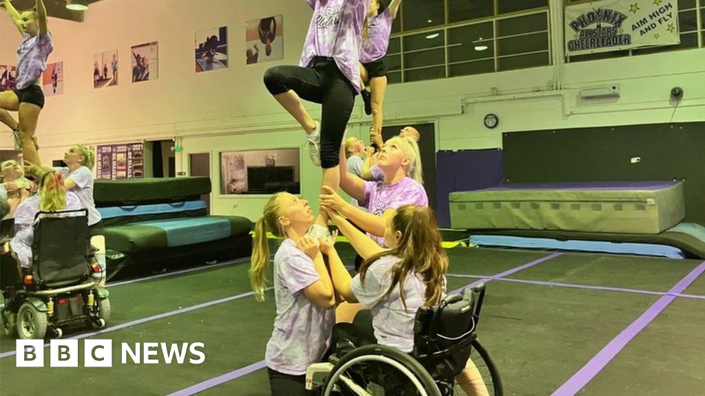 Bristol inclusive cheerleading team in world championships BBC News