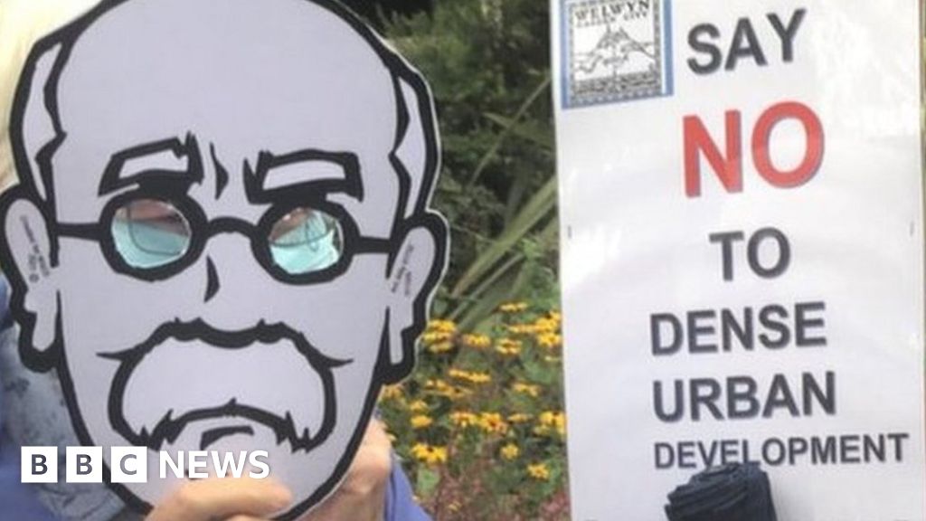Welwyn Garden city's planned high rises rejected BBC News