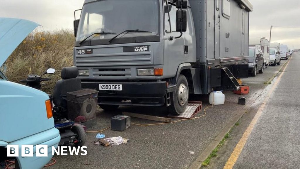 Great Yarmouth campervan residents stay put despite eviction deadline