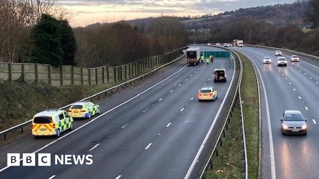 m4-reopens-after-pedestrian-killed-near-cardiff