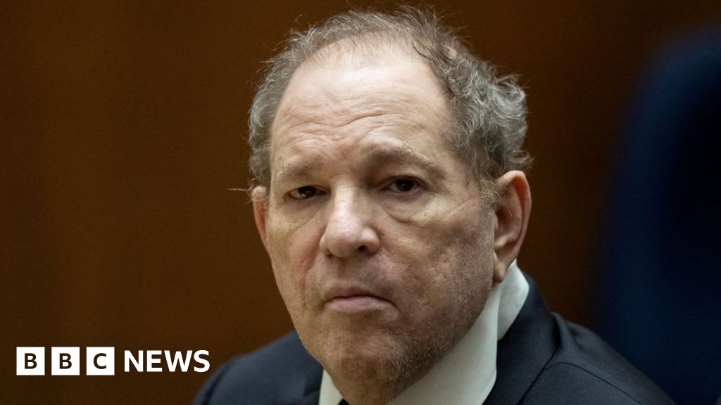 Image for article Harvey Weinstein hospitalised after conviction overturned  BBC.com