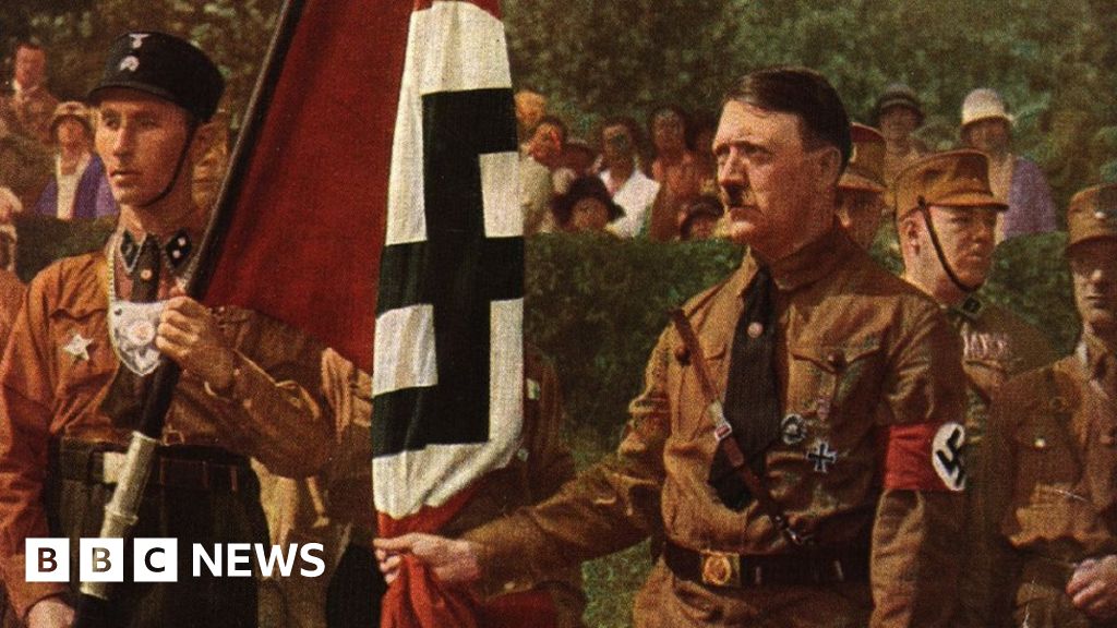 Australian Boy Wins Best Dressed Prize For Hitler Costume Bbc News - roblox hitler face