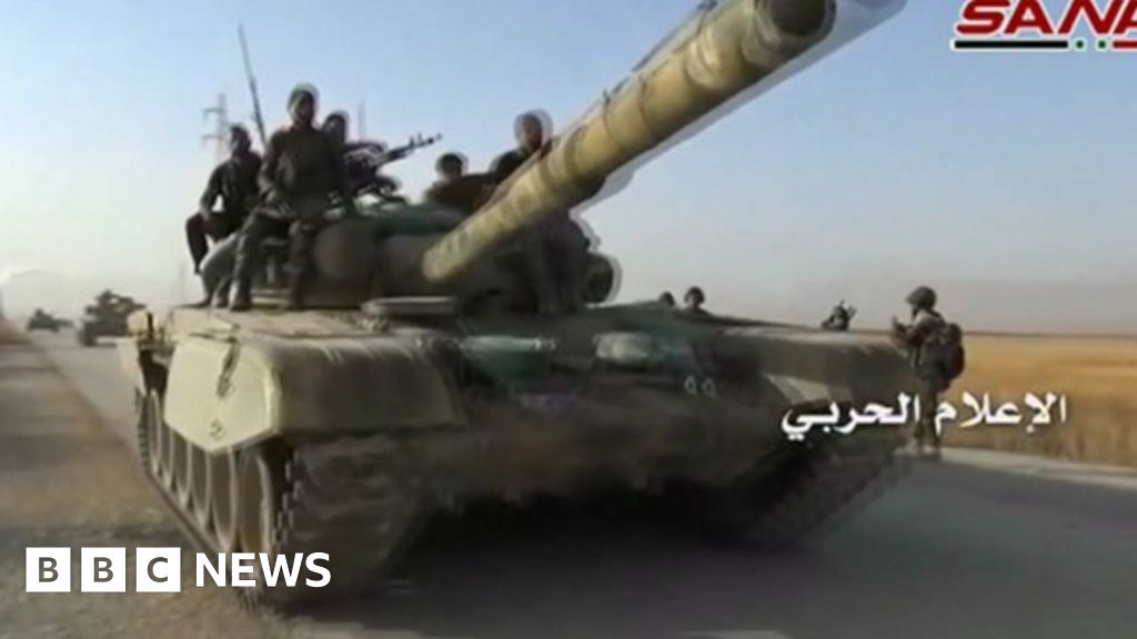 Syrian Forces Launch New Offensive In Aleppo - BBC News