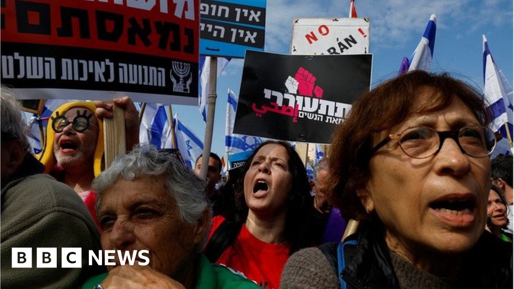 Israel Judicial Reform Plans Draw Mass Protests Outside Parliament