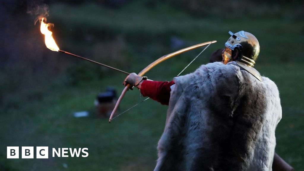 Jubilee beacons lit across North East and Cumbria BBC News