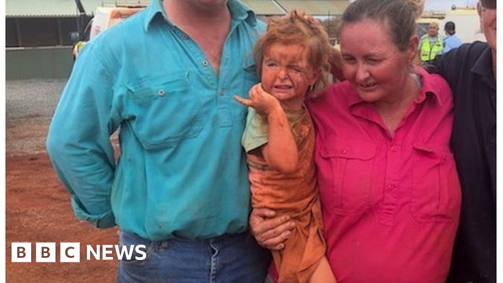 Australia-floods: girl, 3, and dog missing for 24 hours 3km found from home
