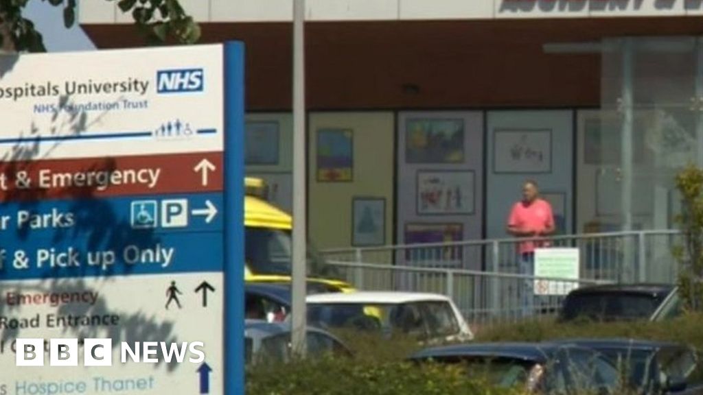 East Kent Hospitals trust records 'late peak' in Covid19 cases