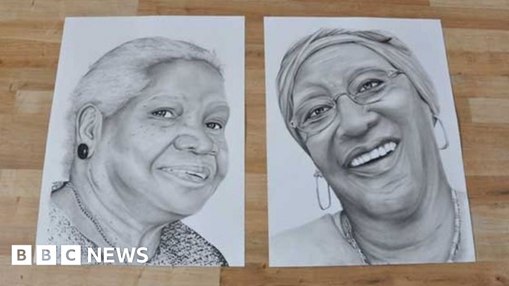 Seven Saints of St Pauls: Murals honour black Bristolians - BBC News