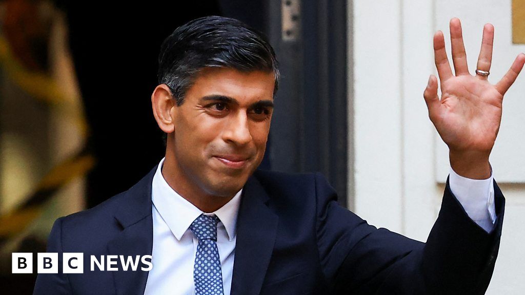 Rishi Sunak: Another UK prime minister... the whirlwind day in 58 seconds