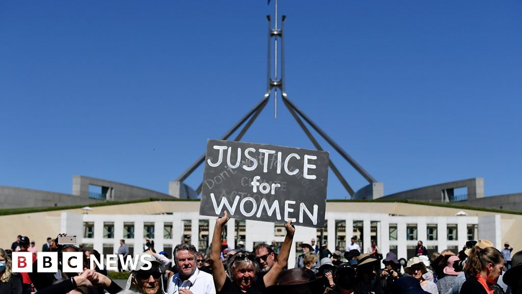 March 4 Justice Watch Thousands Of Australian Women Protest Sexual Assault Bbc News 2985