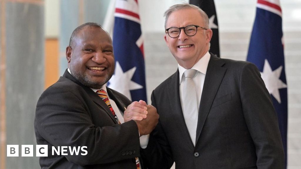 James Marape: PNG leader makes historic speech in Australia amid China tensions