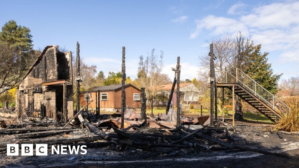 Arrest after Findhorn Foundation eco-community hit by serious fire - BBC Ne