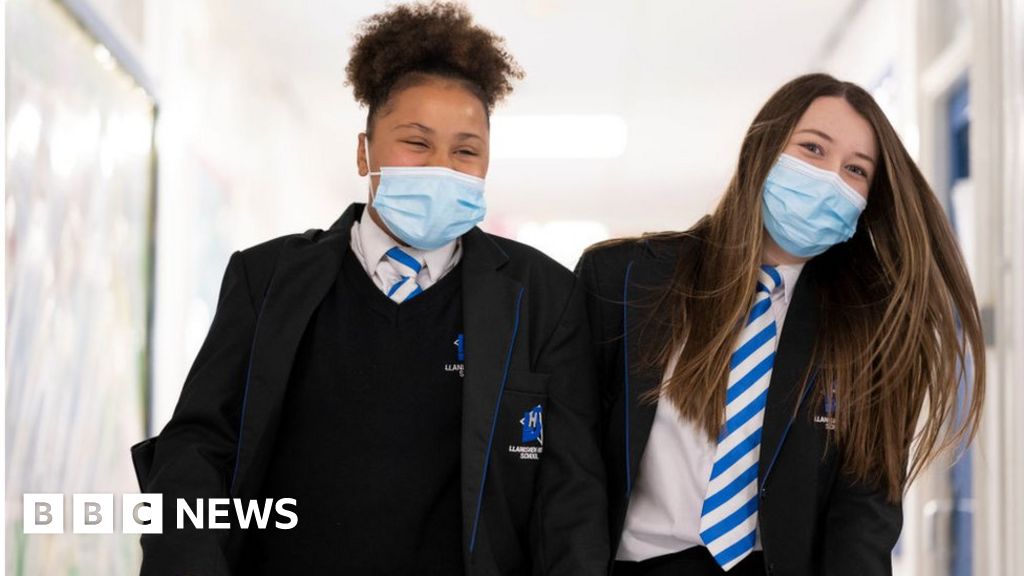 Covid Wales' schools face masks policy questioned by expert BBC News