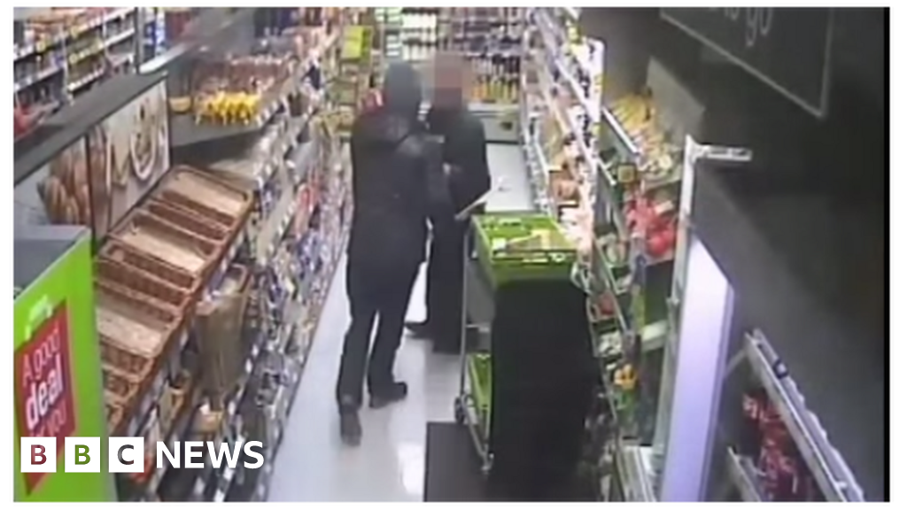 Supermarket Staff In Plymouth Fight Off Robber With Iron Bar Bbc News