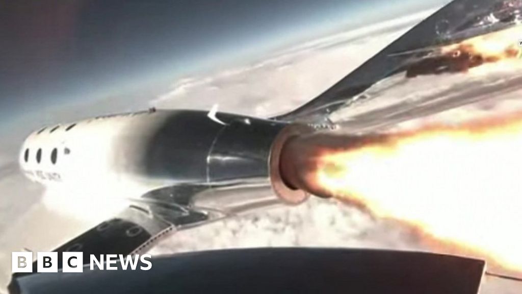 Inside Virgin Atlantic’s rocket plane to space