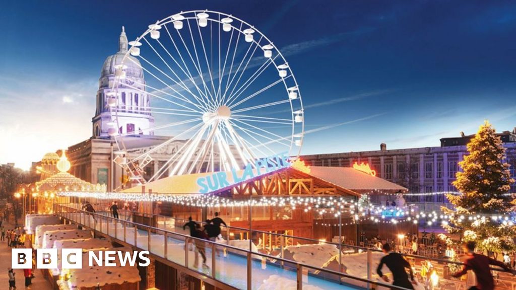 Aerial ice rink plan for Nottingham's Winter Wonderland event