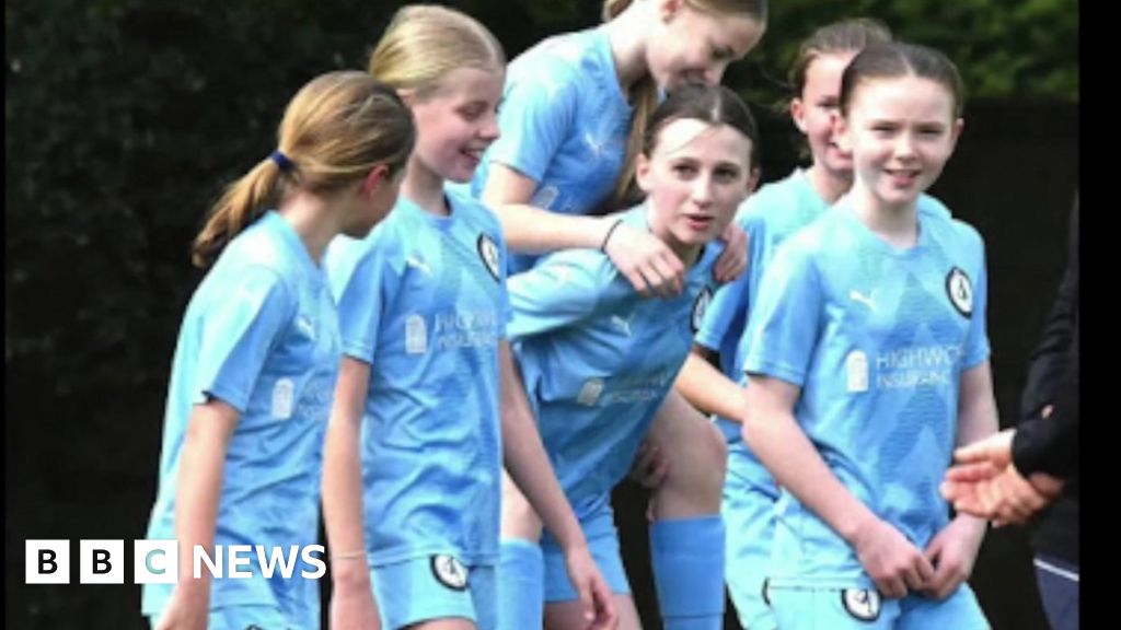Girls' football team wins boys' league undefeated