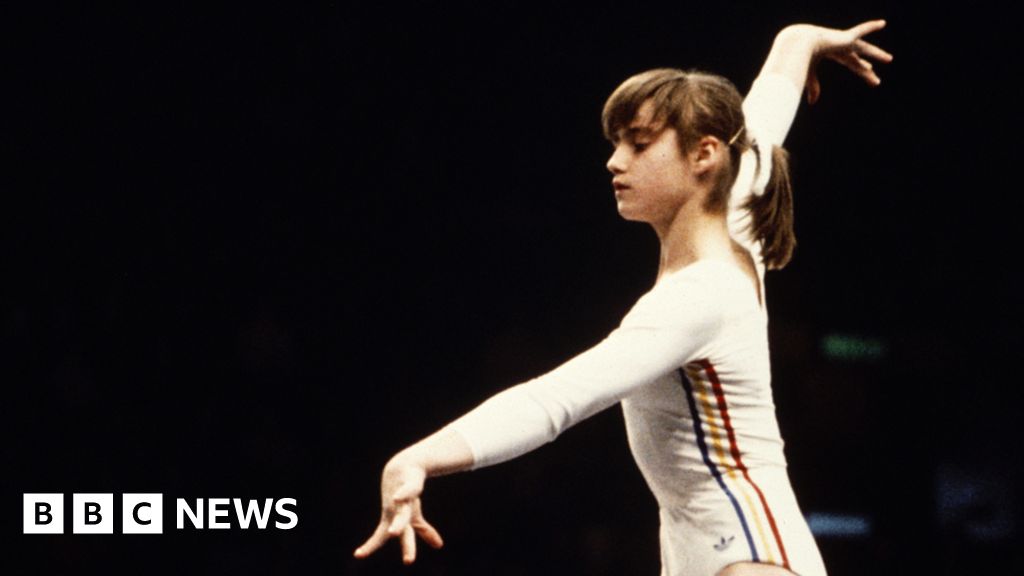The first Olympic gymnast to score a perfect 10 BBC News
