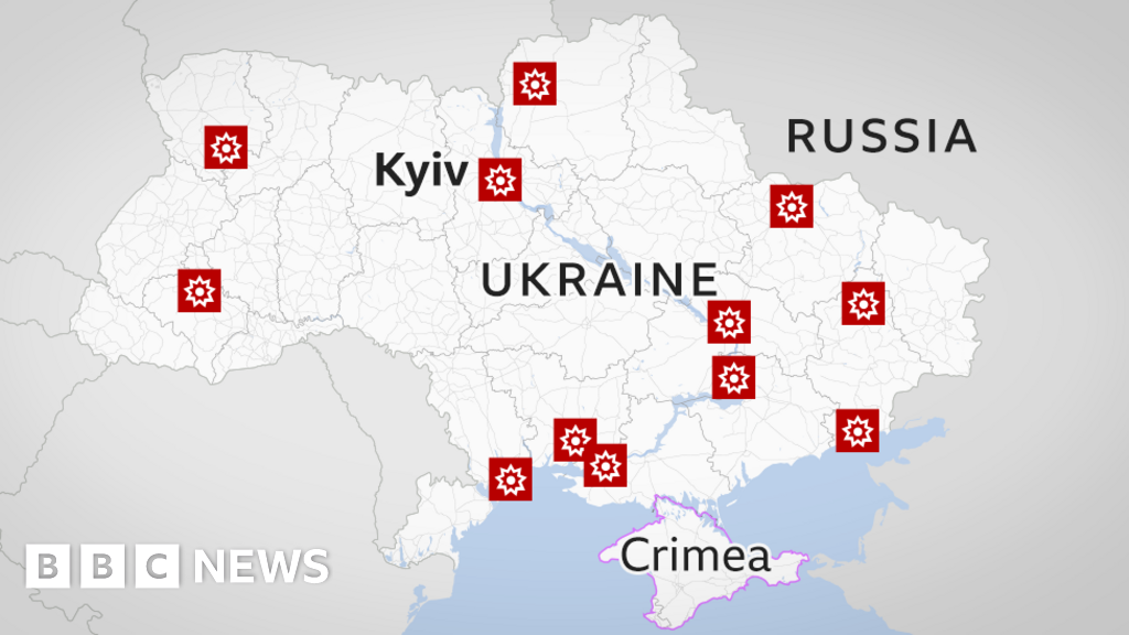 Ukraine invasion: Russia’s attack in maps