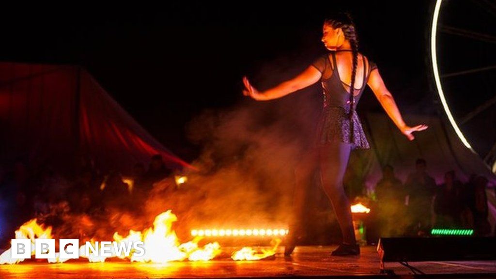 Fire on the Water Great Yarmouth festival abandoned by storms