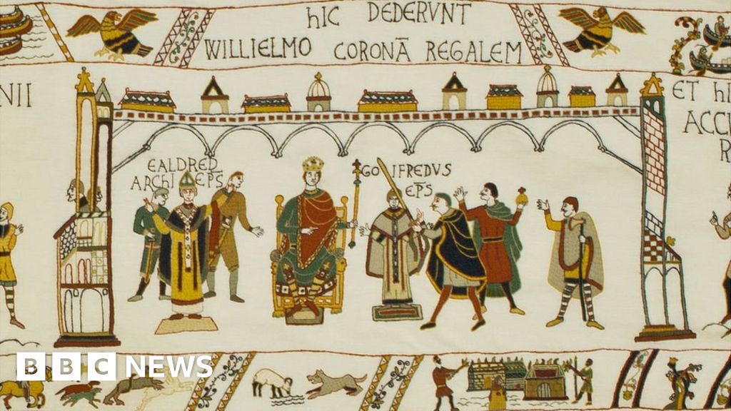 Bayeux Tapestry 'ending' heads to Battle for Hastings anniversary BBC