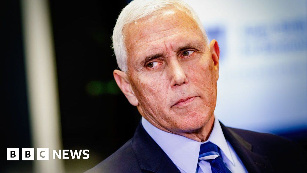 Mike Pence given subpoena to testify in criminal probe of Trump - BBC News