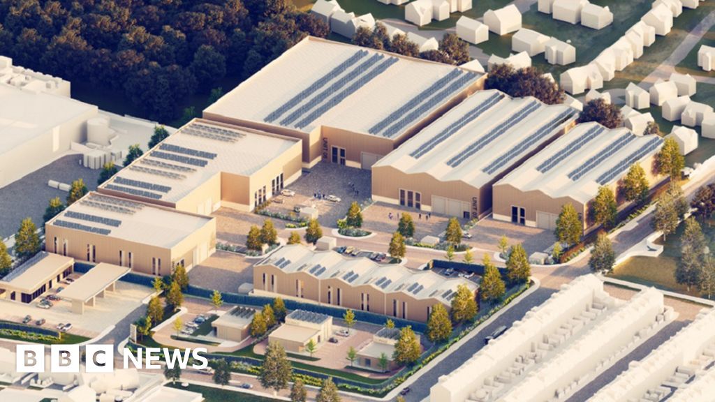 Redevelopment plan for demolished Bradford factory site BBC News