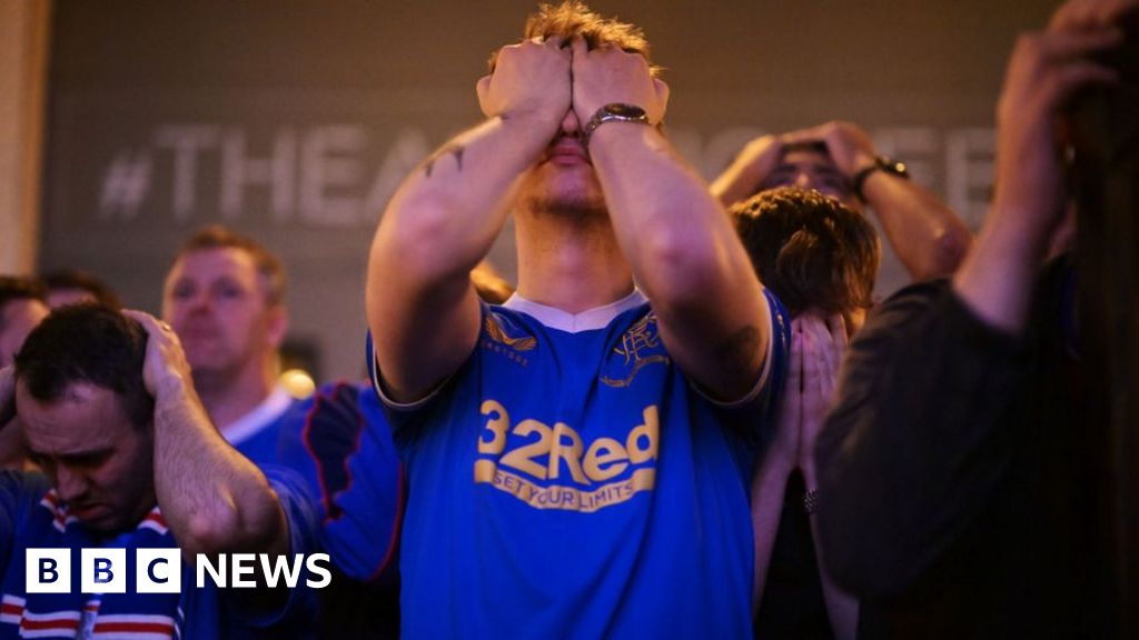 Heartbreak for fans as Rangers lose Europa final in Seville