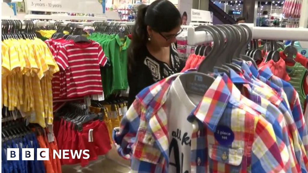 Children's clothing market in India is big business BBC News
