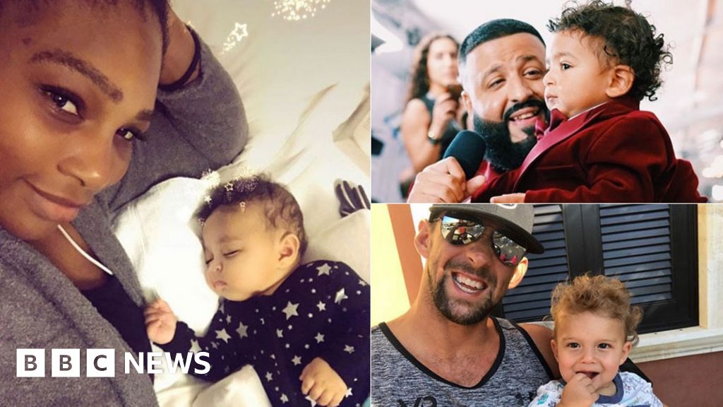 Are celebrity baby Instagram accounts OK? - BBC News