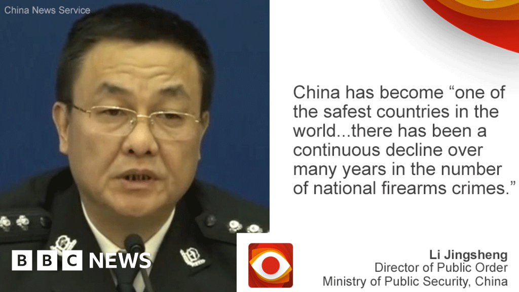 Reality Check How safe is it to live in China? BBC News