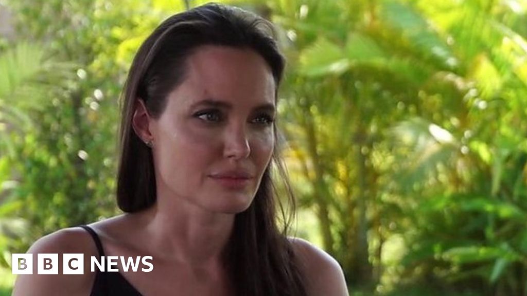Angelina Jolie on family, film and Cambodia - BBC News