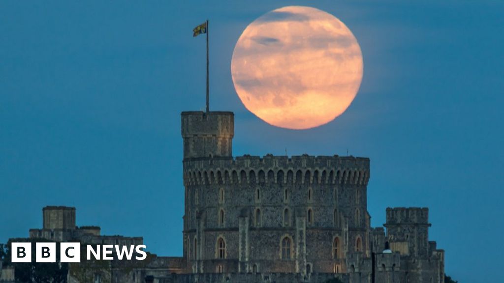 Strawberry moon Your pictures BBC News