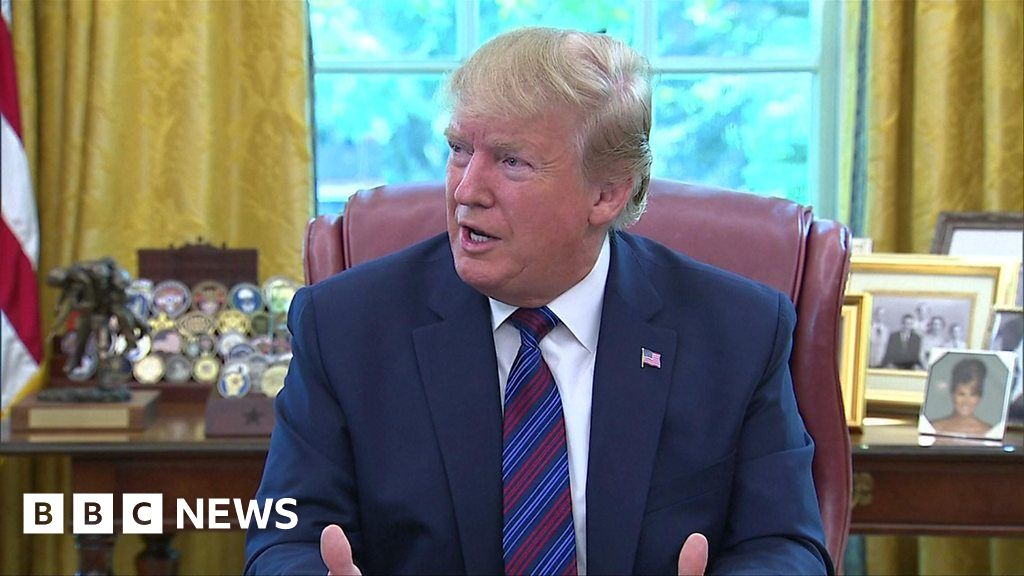 Trump and Johnson discuss 'substantial' US UK trade agreement BBC News