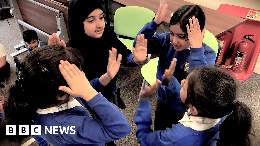 Music lessons at Feversham Primary Academy school BBC News