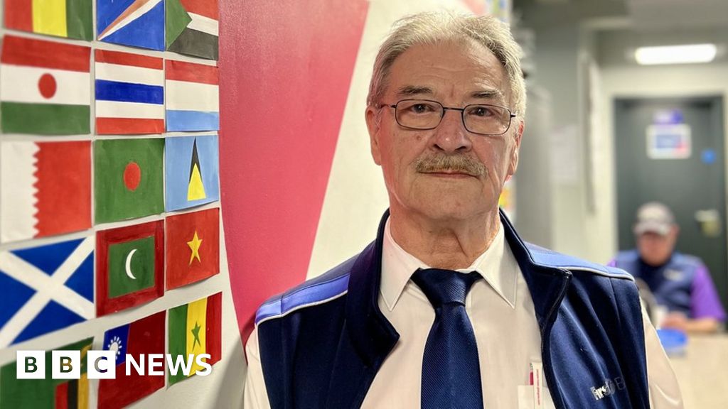 Bristol bus driver hand paints every colleague's flag