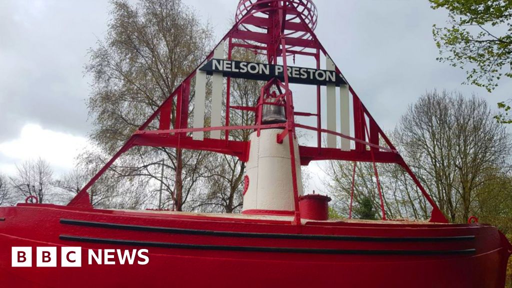 Preston bell-boat buoy brought back to life, council says - BBC News