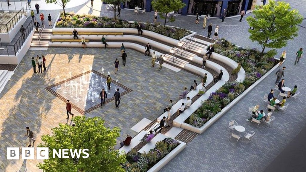 Yeovil Town Centre Redevelopment Begins After Delays - BBC News