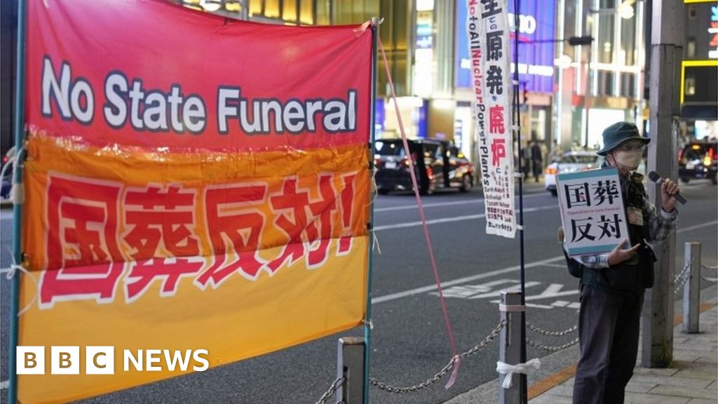 Abe funeral: Japan asks why state event is costing more than the Queens